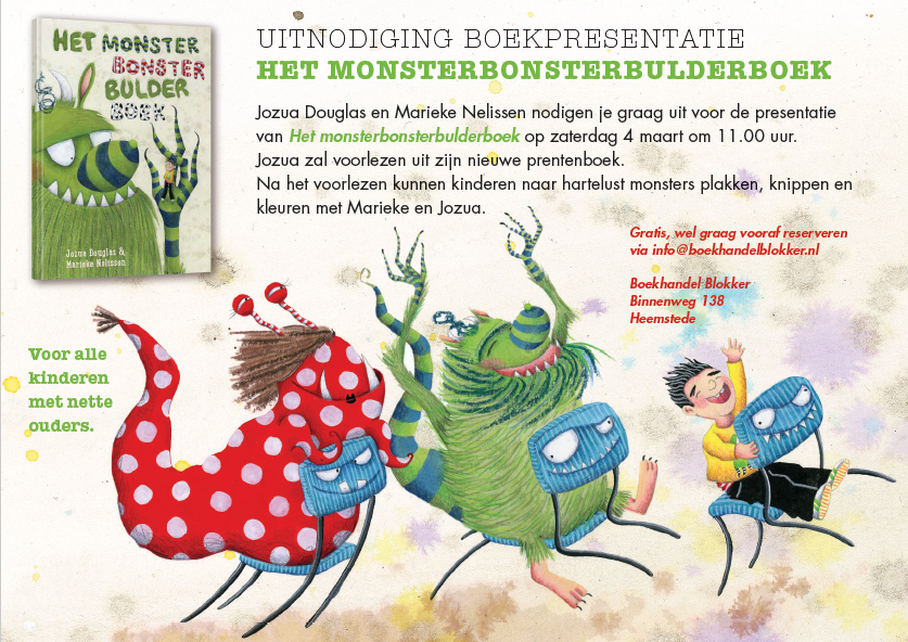 Uitnodiging Monsterbonsterbulderboek