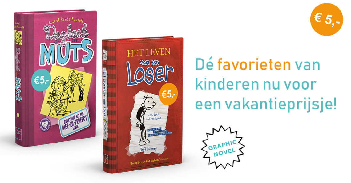 Het leven van een Loser en Dagboek van een muts zijn nu maar 5 euro