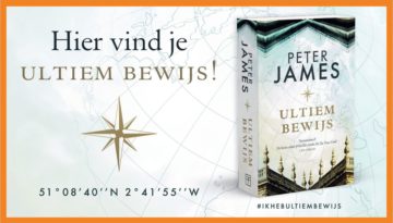 Peter James Ultiem bewijs banner