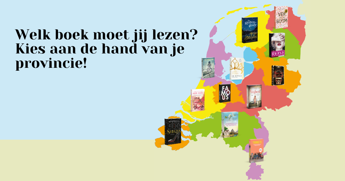 Uitgeverij De Fontein | Welk boek moet lezen kies aan de hand je provincie