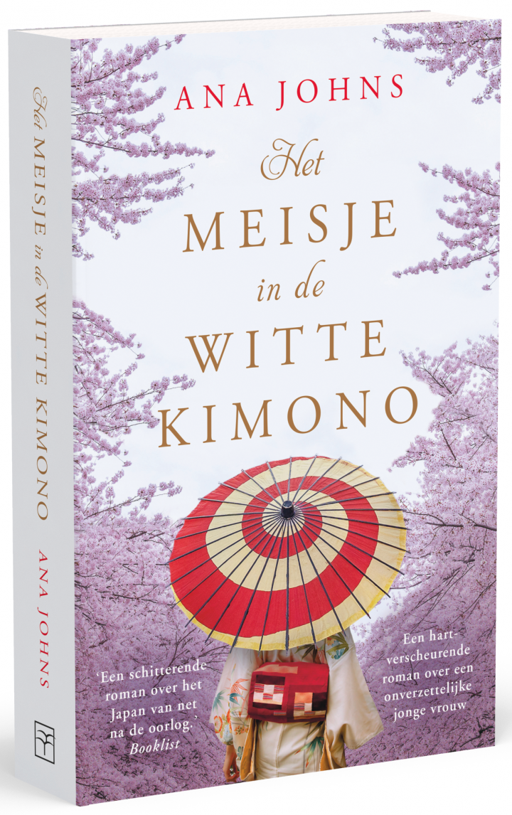 3D cover Het meisje in de witte kimono