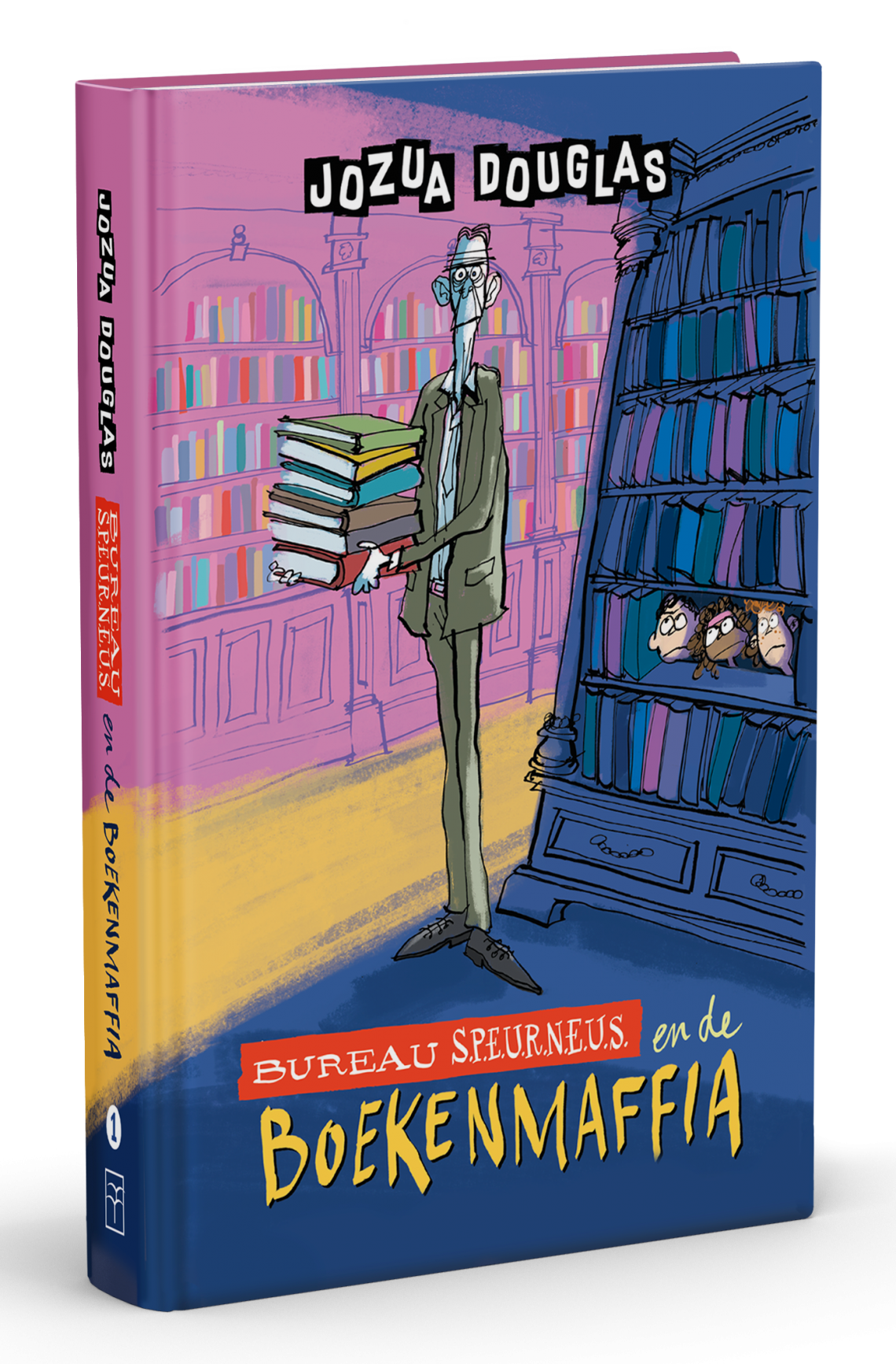 Bureau Speurneus en de boekenmaffia 3D boek