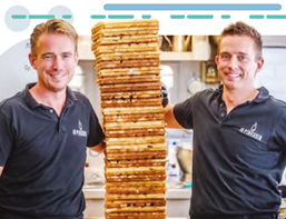 Guinness World Records boek wafels