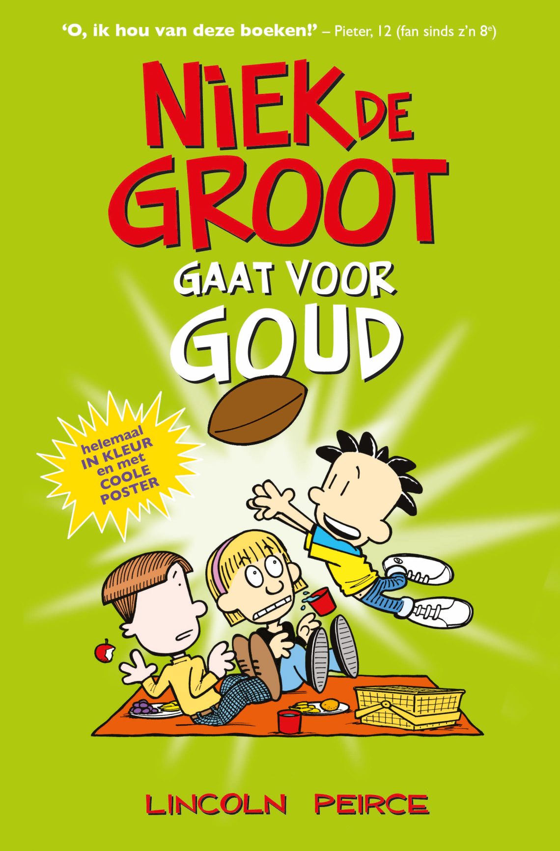 Cover Niek de Groot gaat voor goud