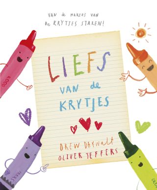 schoencadeautjes: Liefs van de krijtjes van Oliver Jeffers