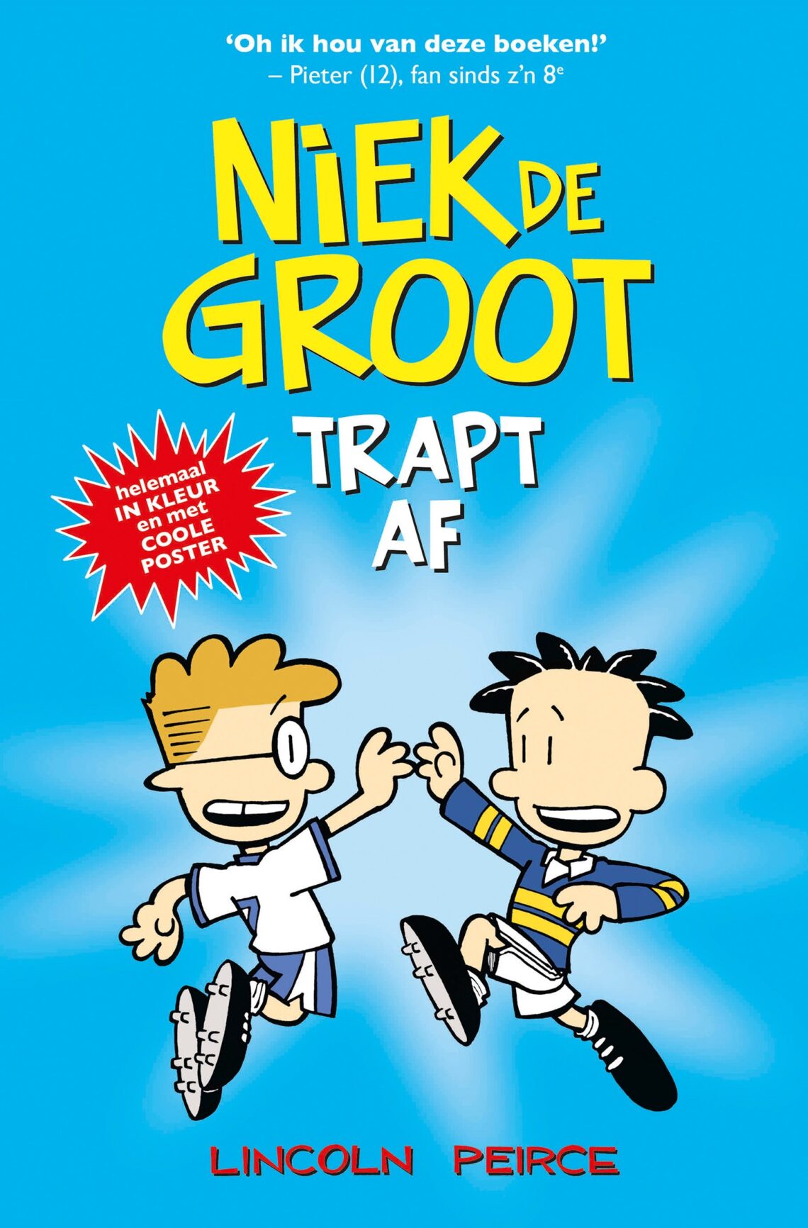 Cover Niek de Groot trapt af