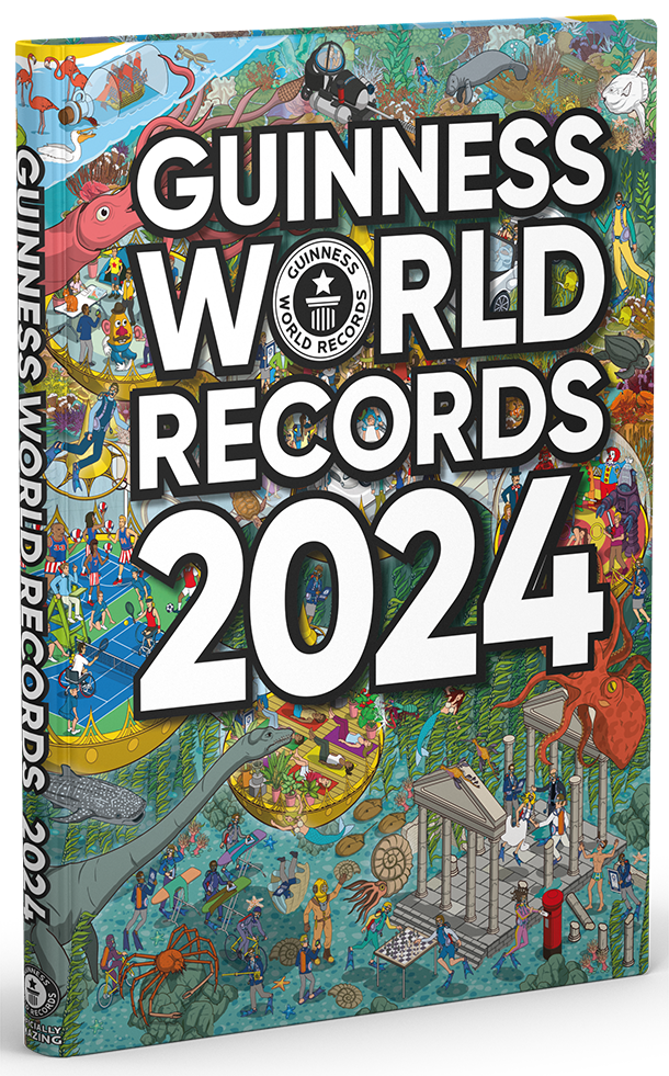 Guinness World Record 2024 Book - Image to u