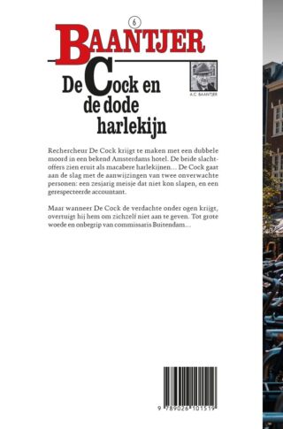 De Cock en de dode harlekijn - achterkant