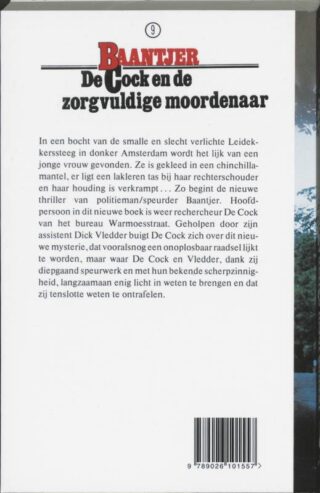 De Cock en de zorgvuldige moordenaar - achterkant