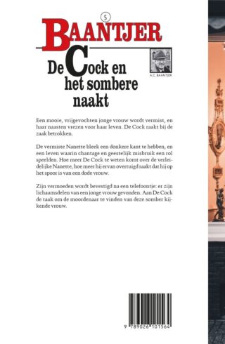 De Cock en het sombere naakt - achterkant