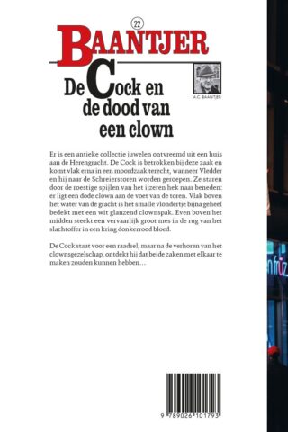 De Cock en de dood van een clown - achterkant