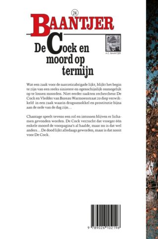 De Cock en moord op termijn - achterkant