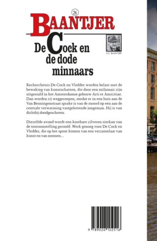 De Cock en de dode minnaars - achterkant