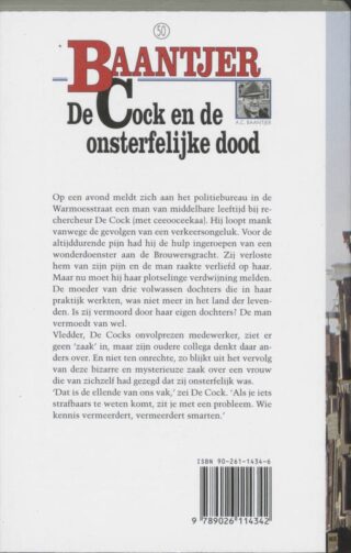 De Cock en de onsterfelijke dood - achterkant