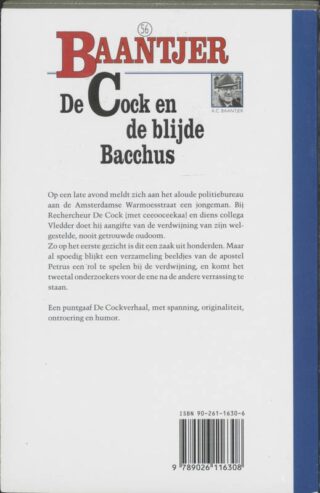 De Cock en de blijde Bacchus - achterkant