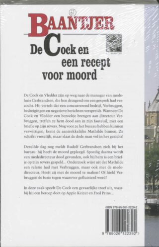 De Cock en een recept voor moord - achterkant