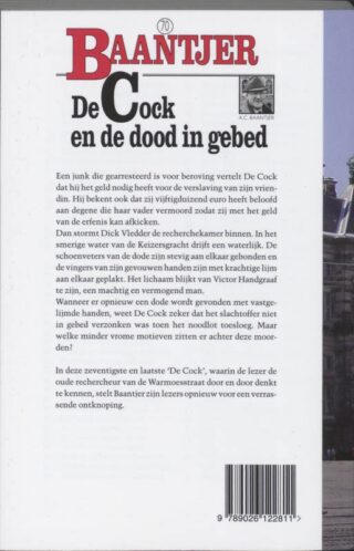 De Cock en de dood in gebed - achterkant