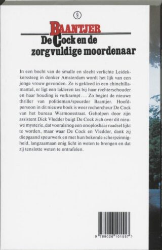 De Cock en de zorgvuldige moordenaar - achterkant