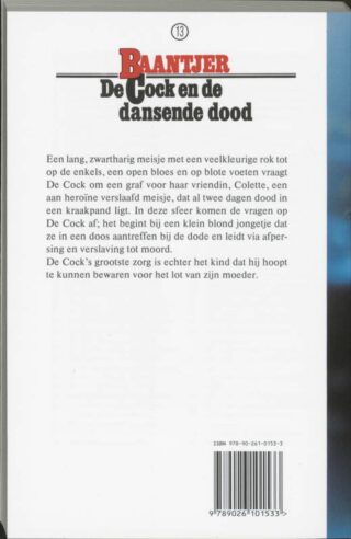 De Cock en de dansende dood - achterkant