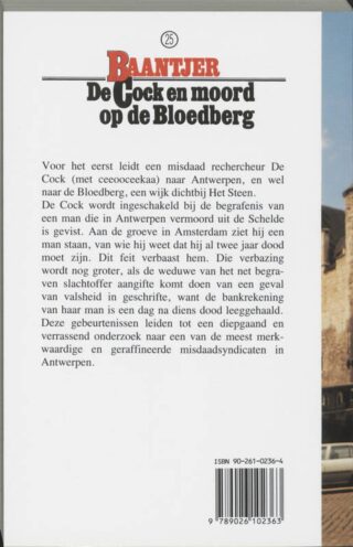 De Cock en moord op de Bloedberg - achterkant