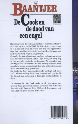 De Cock en de dood van een engel - achterkant