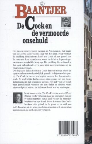 De Cock en de vermoorde onschuld - achterkant