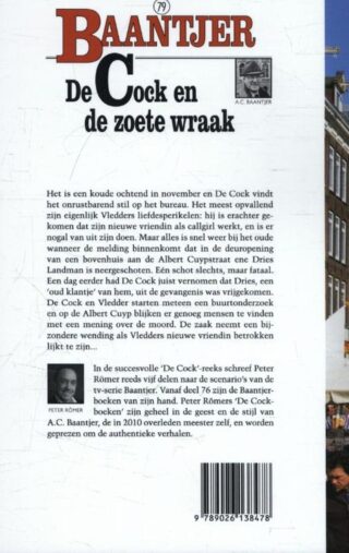 De Cock en de zoete wraak - achterkant