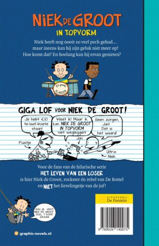 Niek de Groot in topvorm - achterkant