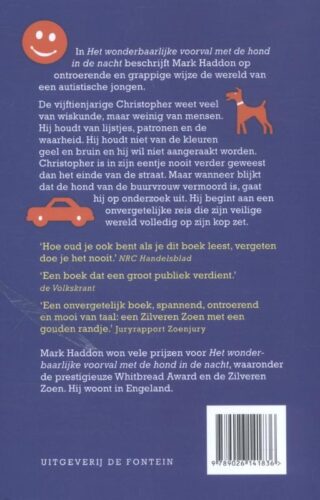 Het wonderbaarlijke voorval met de hond in de nacht - achterkant