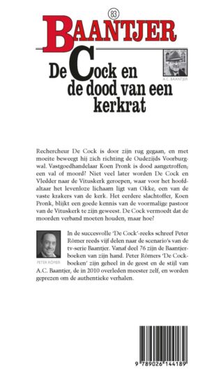 De Cock en de dood van een kerkrat - achterkant