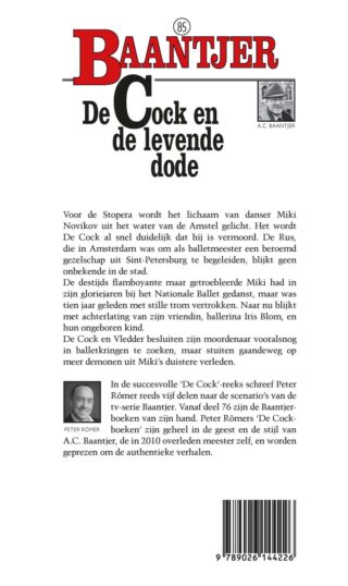 De Cock en de levende dode - achterkant