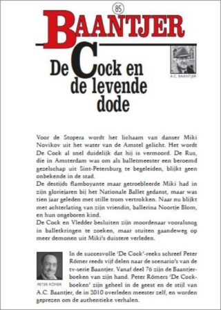 De Cock en de levende dode - achterkant