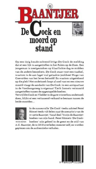 De Cock en moord op stand (deel 90) - achterkant