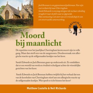 Moord bij maanlicht - achterkant