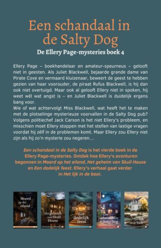 Een schandaal in de Salty Dog - achterkant