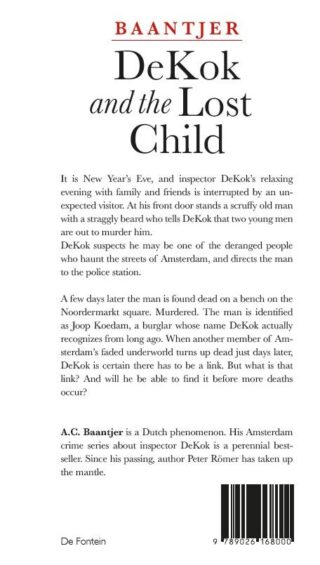 DeKok and the Lost Child - achterkant