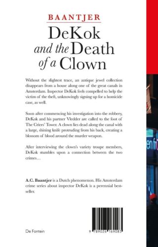 DeKok and the Death of a Clown - achterkant