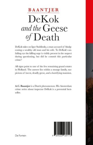 DeKok and the Geese of Death - achterkant