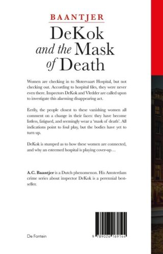 DeKok and the Mask of Death - achterkant