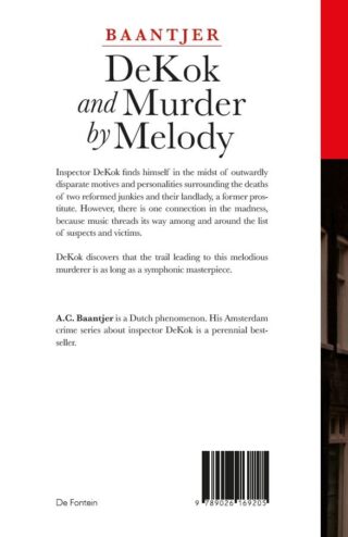 DeKok and Murder by Melody - achterkant