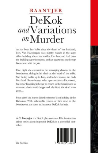 DeKok and Variations on Murder - achterkant