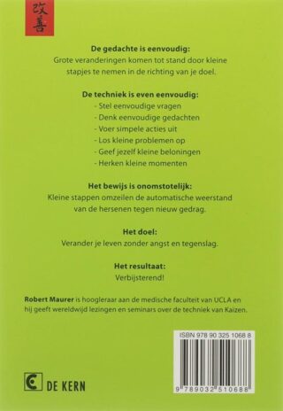 De kunst van Kaizen - achterkant