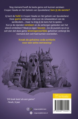 Het geheim van Spookeiland - achterkant