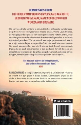 Commissaris Dupin en de dode in Pont-Aven - achterkant